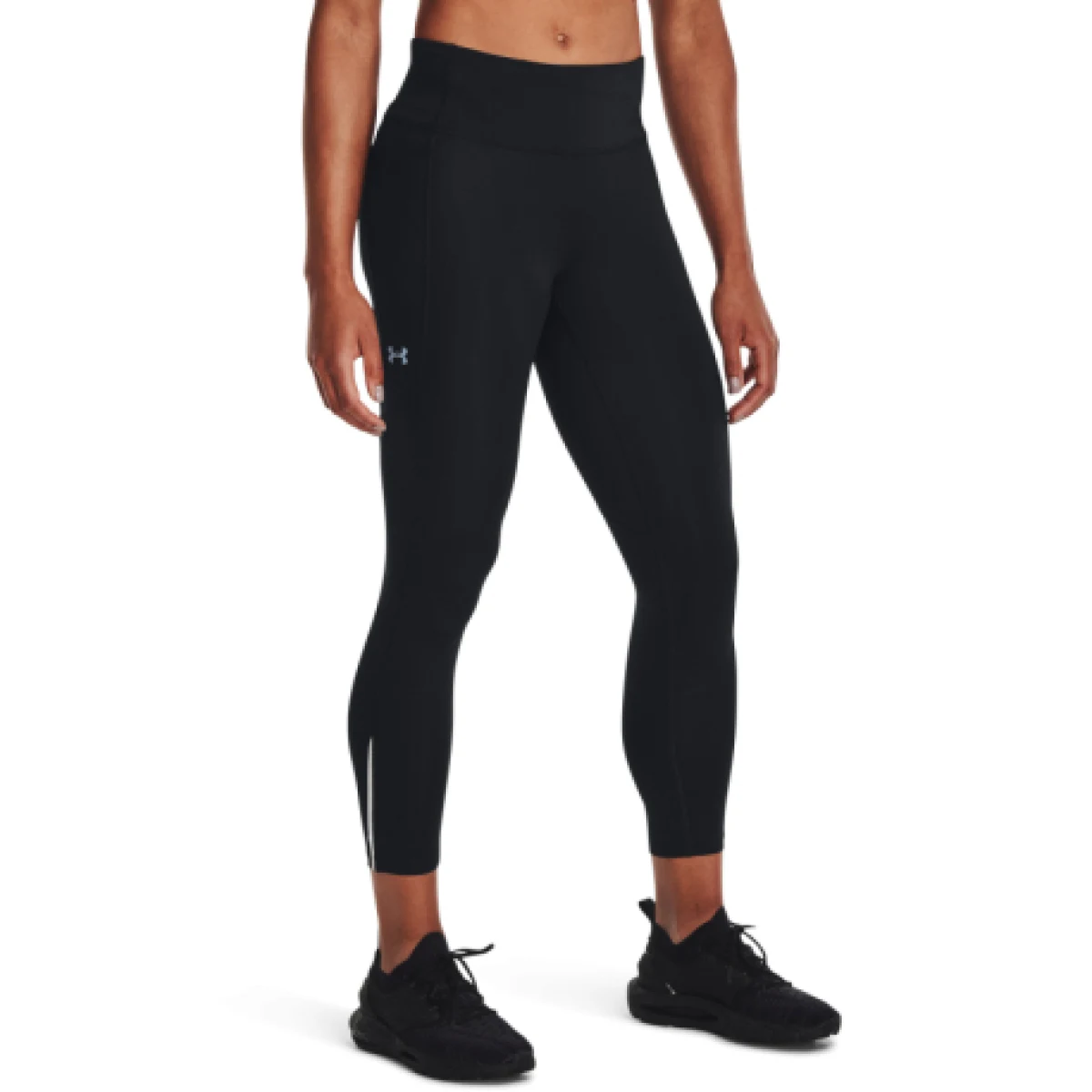 Dámske kompresné legíny UNDER ARMOUR UA Fly Fast 3.0 Ankle Tight-BLK · záber 1