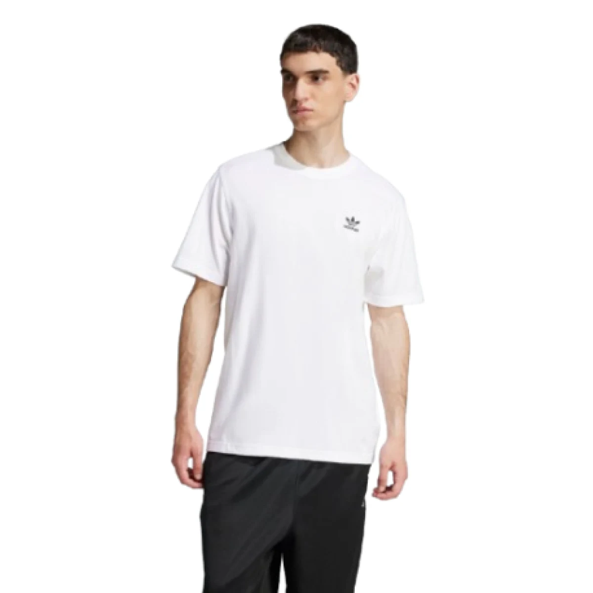 Pánske tričko s krátkym rukávom ADIDAS ORIGINALS TREFOIL ESS TEE-WHITE · záber 1