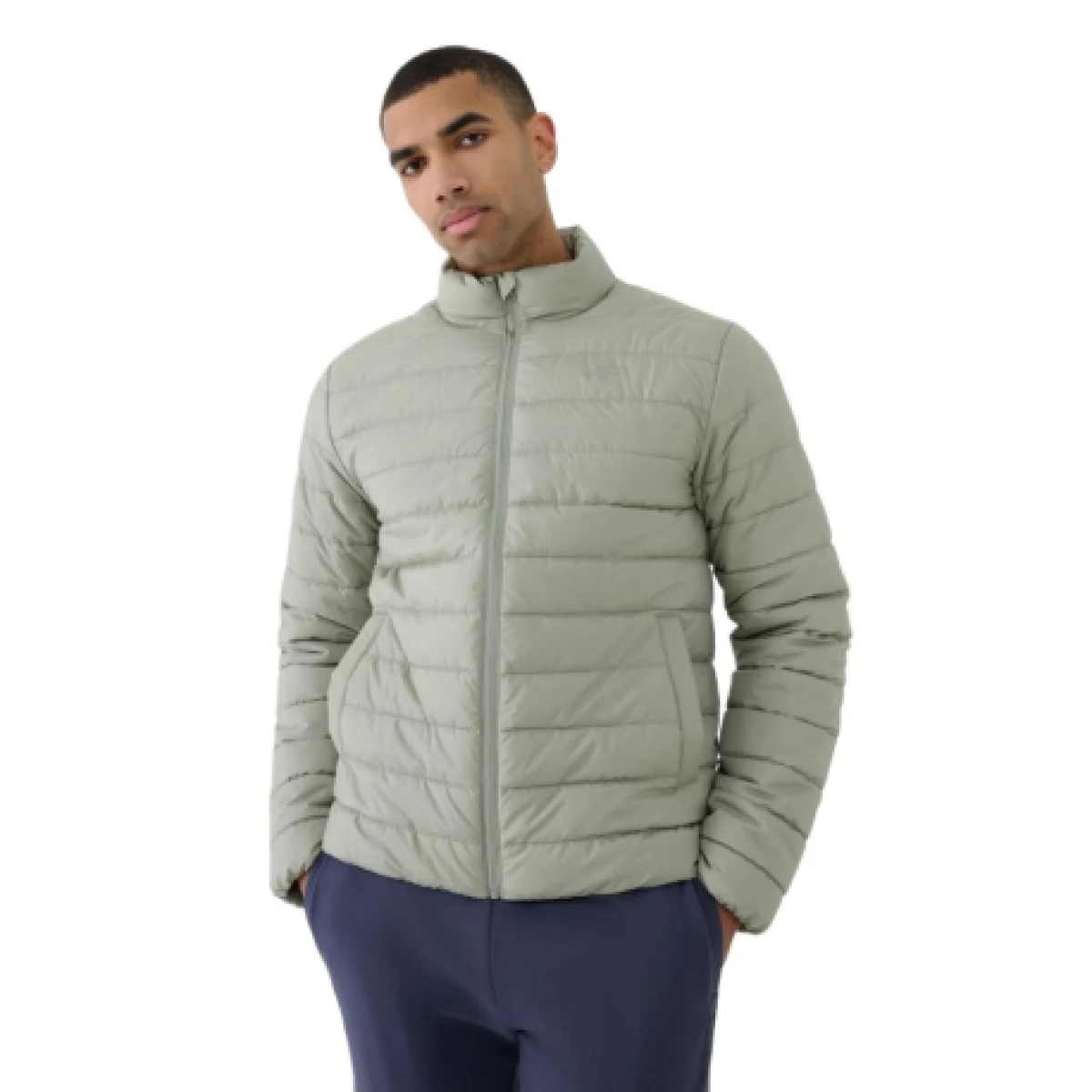 Pánska bunda 4F DOWN JACKET-WSS25TDJAM538-44S-OLIVE · záber 1