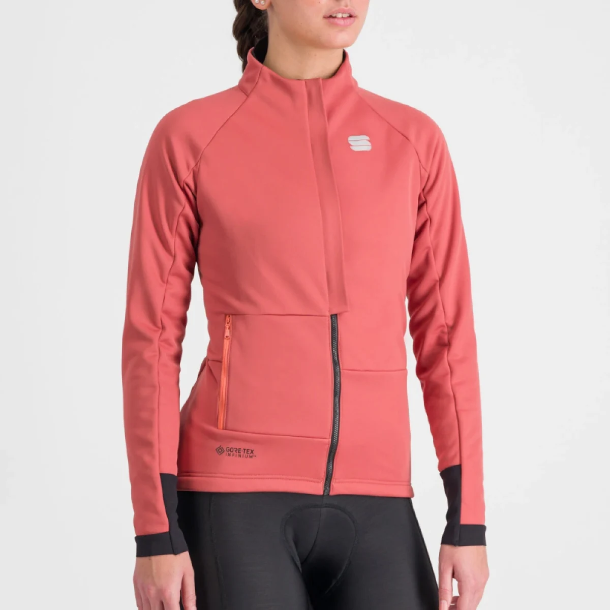 Dámska cyklistická bunda SPORTFUL Super w jacket, dusty red · záber 4