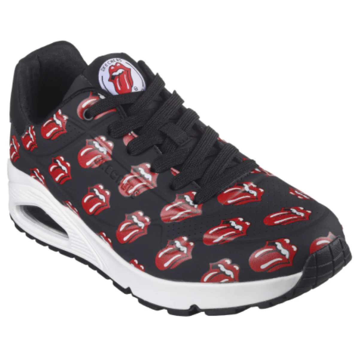 Dámska rekreačná obuv SKECHERS Uno Say It Loud black red · záber 1