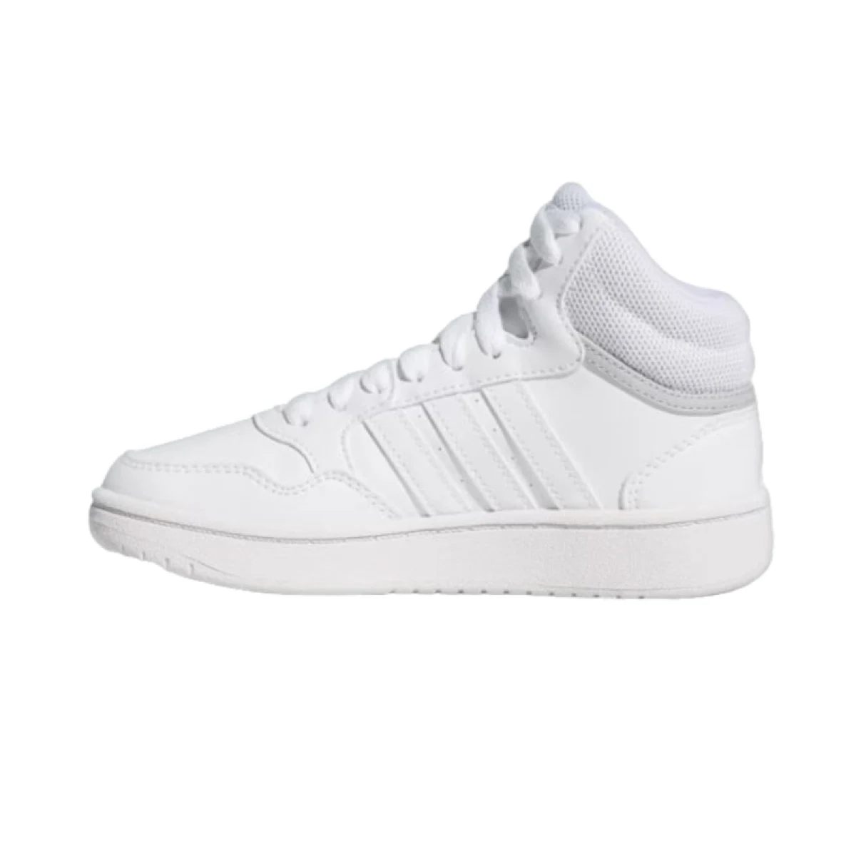 Juniorská rekreačná obuv ADIDAS Hoops 3.0 Mid K cloud white cloud white grey two · záber 3