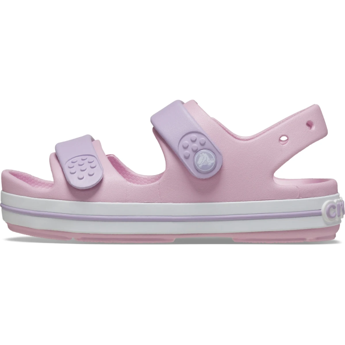 Dievčenské sandále CROCS Crocband Cruiser Sandal T ballerina lavender · záber 3