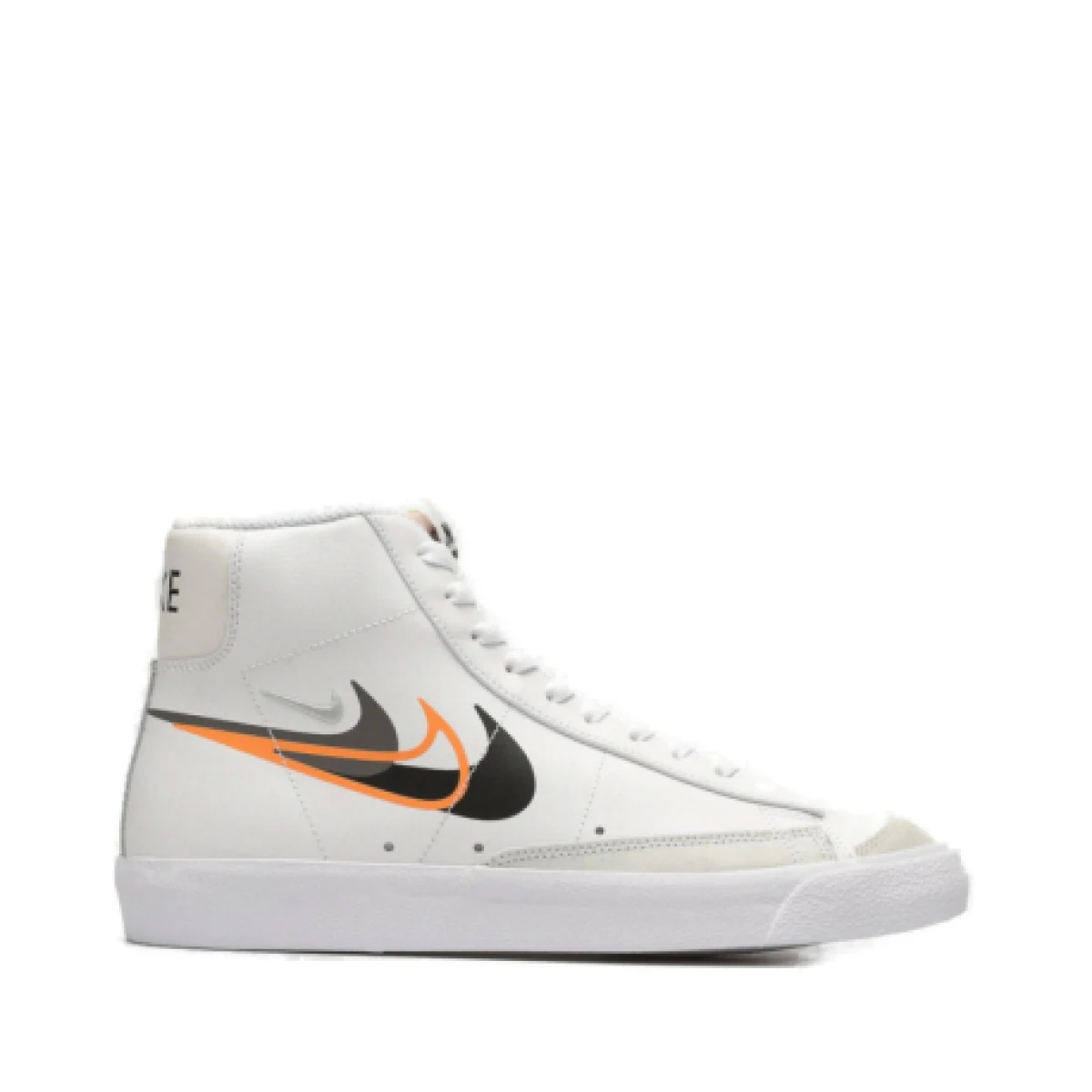 Pánska vychádzková obuv NIKE Blazer Mid 77 white bright mandarin medium ash black · záber 1