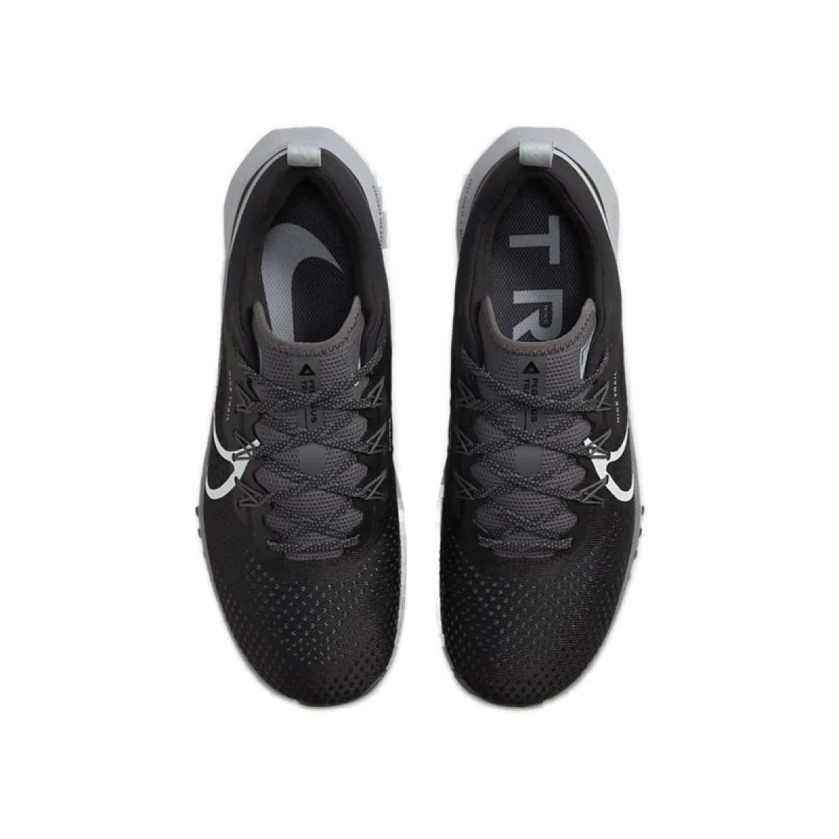 Pánska bežecká trailová obuv NIKE React Pegasus Trail 4 black dark grey wolf grey aura · záber 4