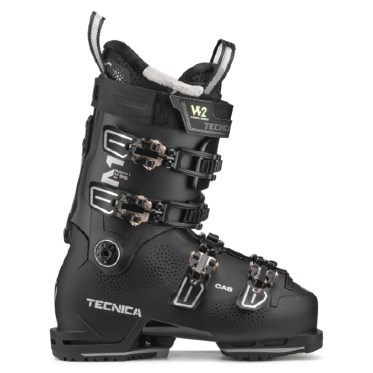 Dámske lyžiarky na zjazdovku - on piste TECNICA Mach1 LV 95 W TD GW, black · záber 1