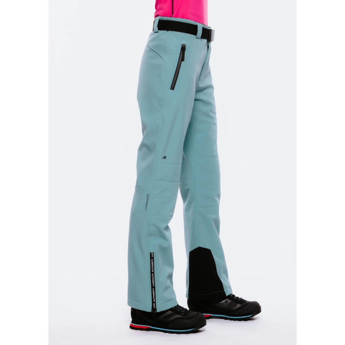 Dámske lyžiarske softshellové nohavice AUTHORITY SP-GLAM pants W green · záber 4