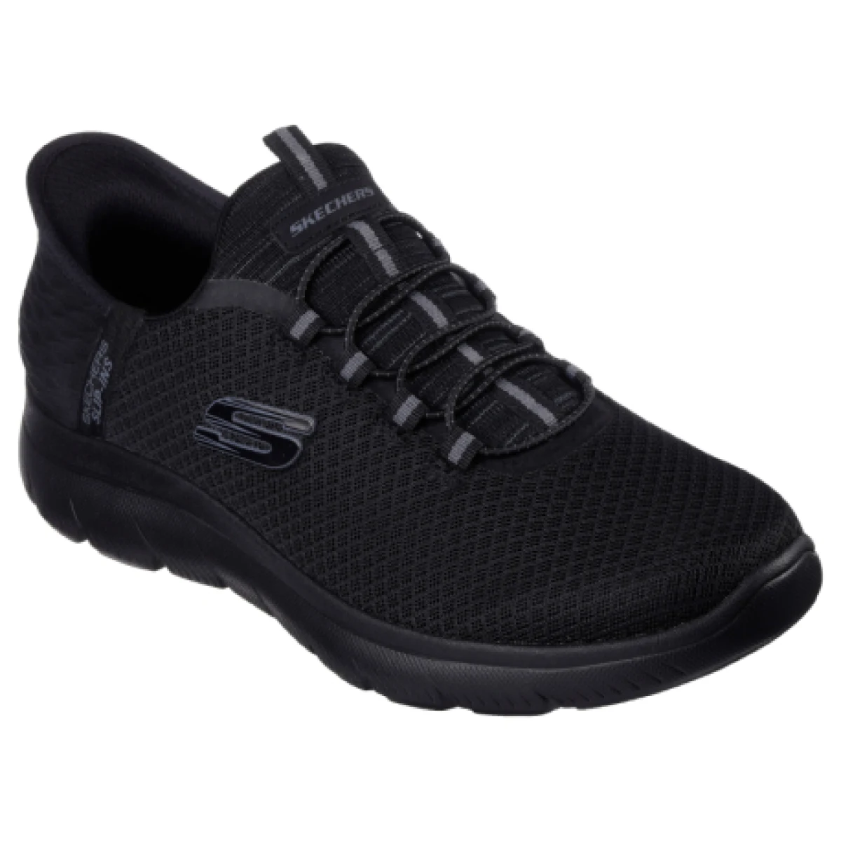 Pánska rekreačná obuv SKECHERS Summits High Range Slip-Ins M black black · záber 1