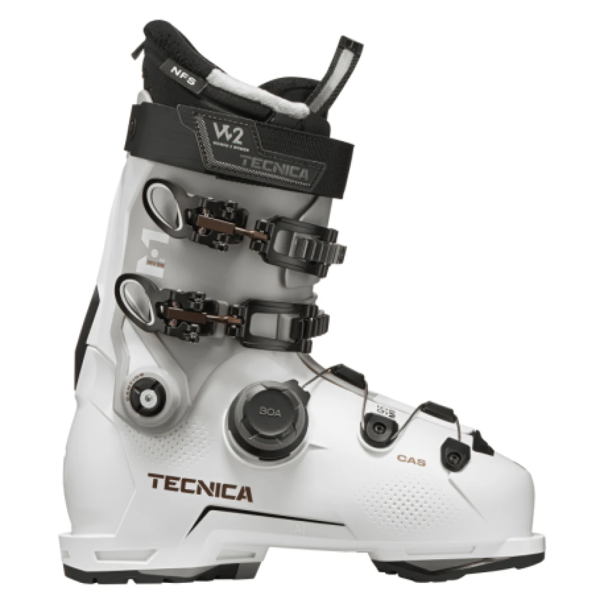 Dámske lyžiarky na zjazdovku - on piste TECNICA Mach BOA MV 95 W GW, cold white · záber 1