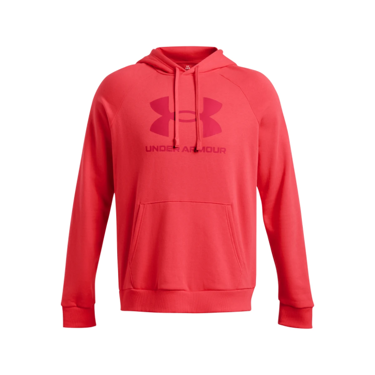 Pánska zateplená mikina s kapucňou UNDER ARMOUR UA Rival Fleece Logo HD-RED I · záber 4
