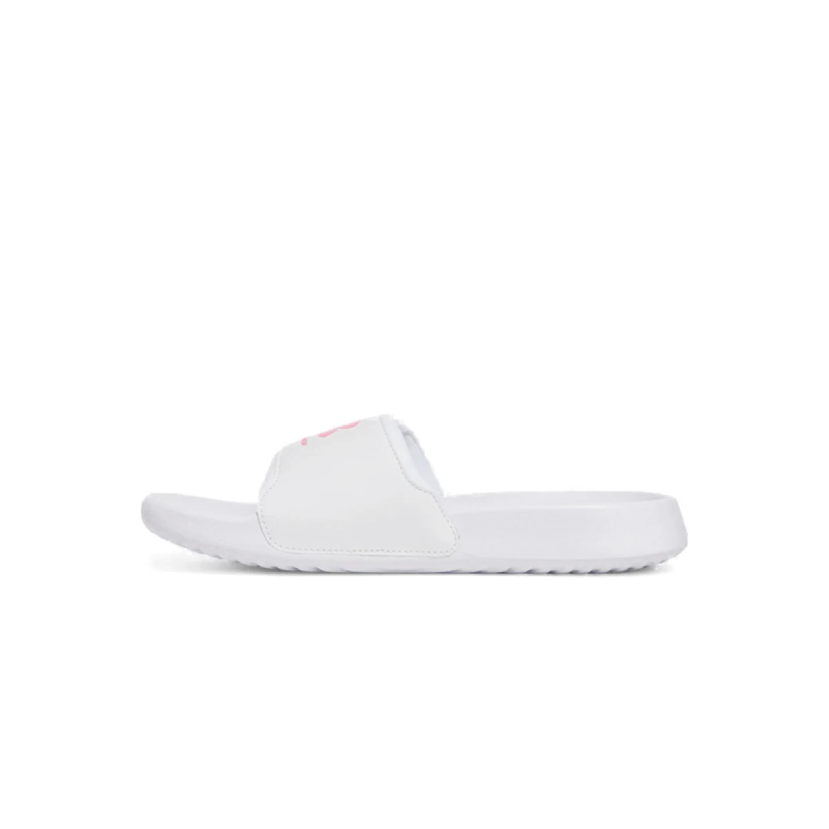 Dámske šlapky (plážová obuv) UNDER ARMOUR UA W Ignite Select white white super pink · záber 2