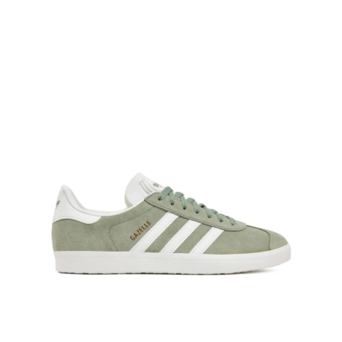 Pánska vychádzková obuv ADIDAS ORIGINALS Gazelle silver green cloud white gold metallic · záber 1