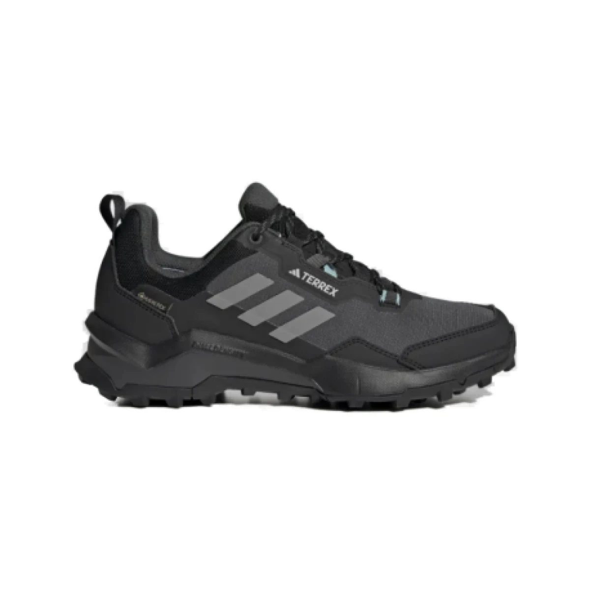 Dámska nízka turistická obuv ADIDAS Terrex AX4 GTX core black grey three mint ton · záber 1