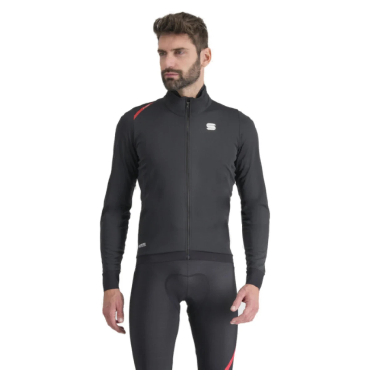 Pánska cyklistická bunda SPORTFUL Fiandre jacket, black · záber 1
