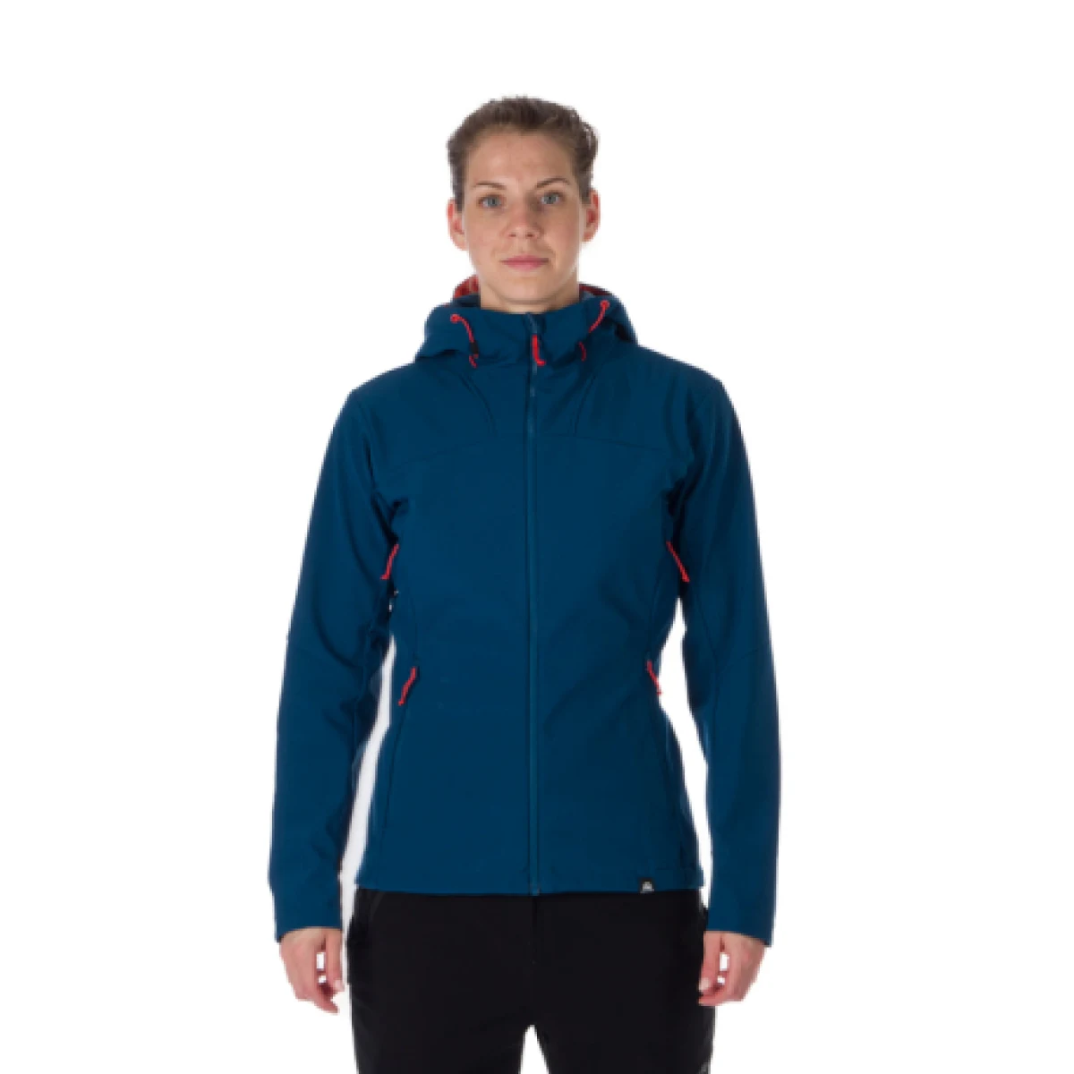 Dámska turistická softshellová bunda NORTHFINDER JANESSA-526-inkblue · záber 1