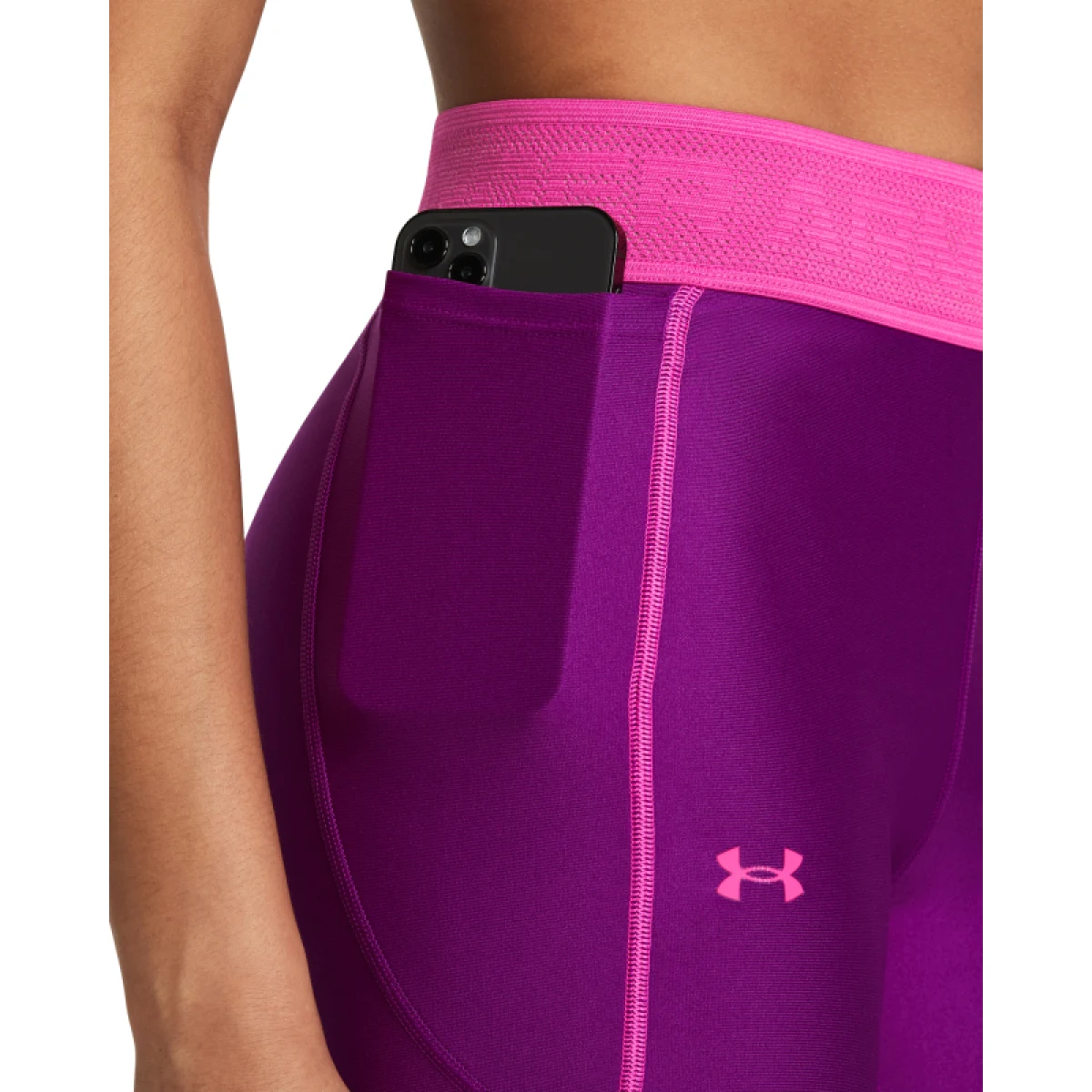 Dámske legíny UNDER ARMOUR Armour Branded WB Leg-PPL · záber 3