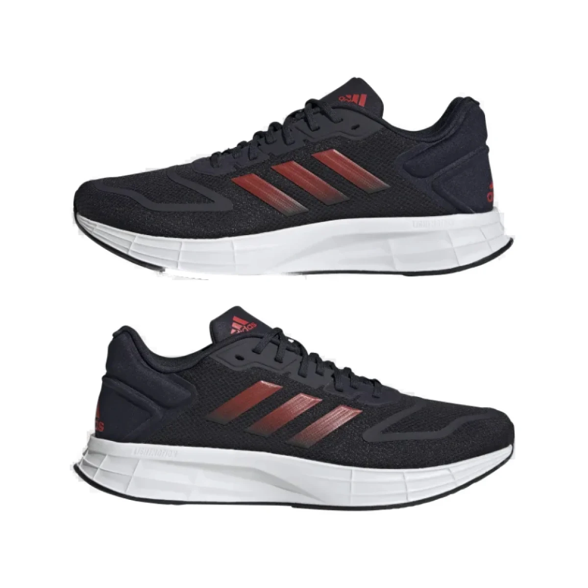 Pánska športová obuv (tréningová) ADIDAS Duramo 10 blue vivid red cloud white · záber 5