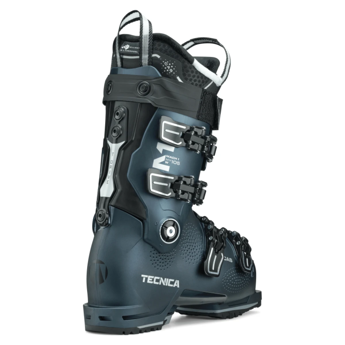 Dámske lyžiarky na zjazdovku - on piste TECNICA Mach1 MV 105 W TD GW, iridescent green · záber 5