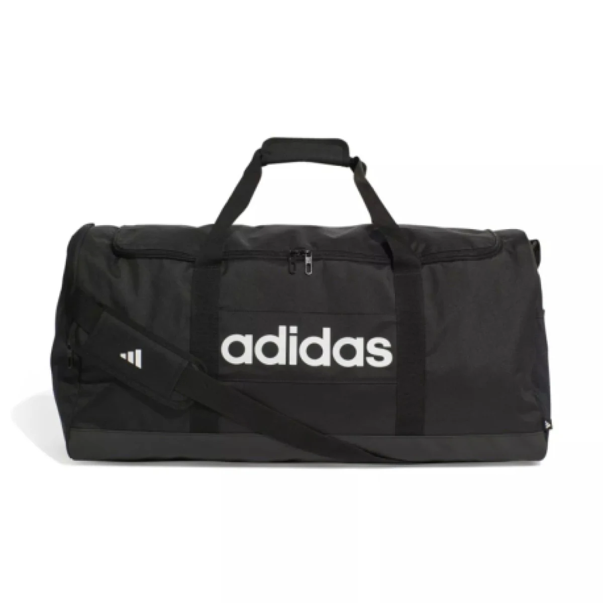 Cestovná taška ADIDAS LINEAR DUFFEL L BLACK BLACK WHITE · záber 1
