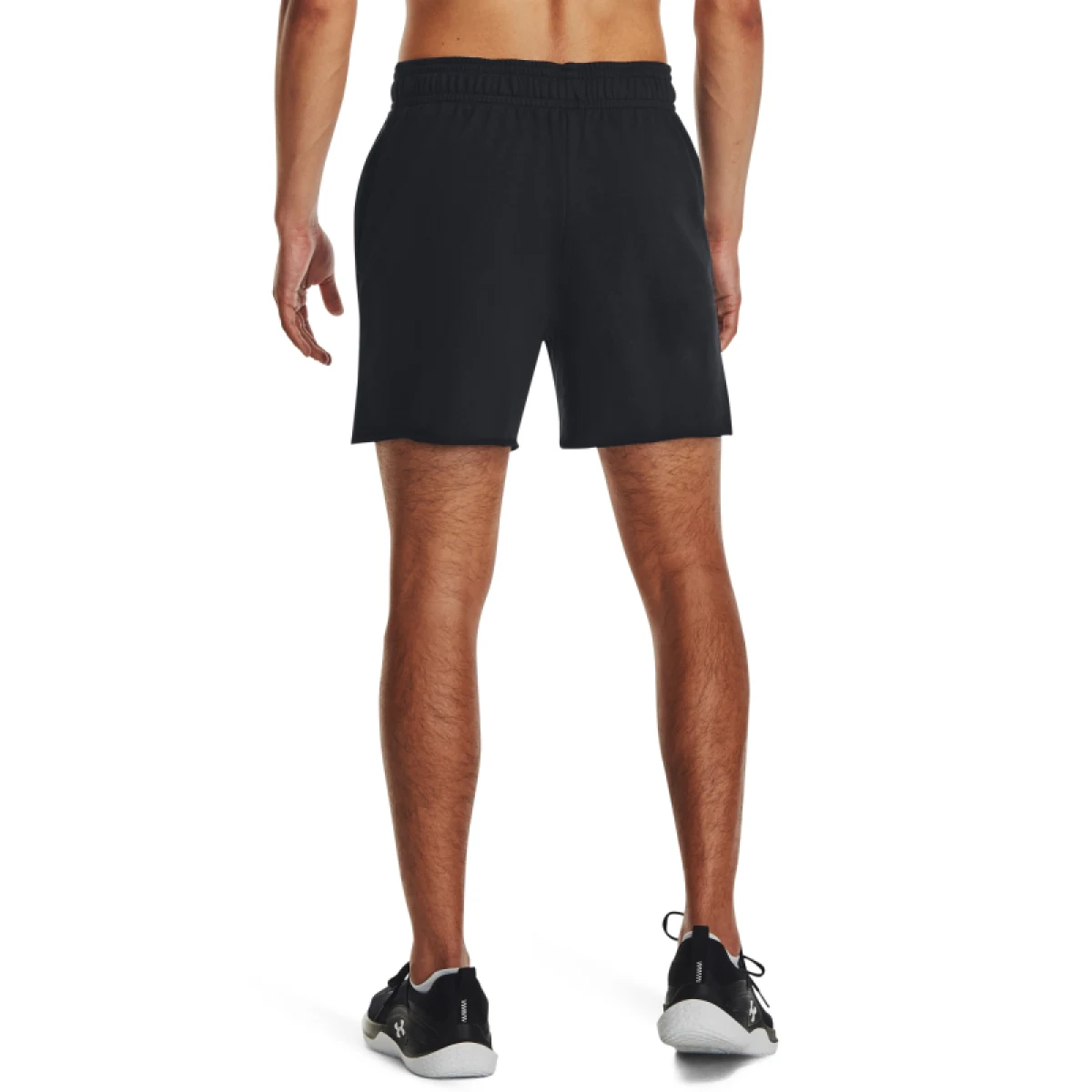 Pánske teplákové kraťasy UNDER ARMOUR UA Rival Terry 6in Short-BLK · záber 3