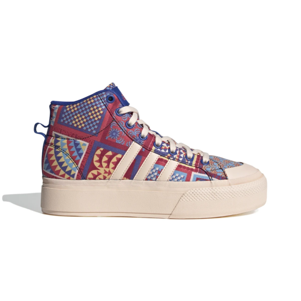 Dámska rekreačná obuv ADIDAS Bravada 2.0 Platform bliss orange bliss orange bold blue · záber 2