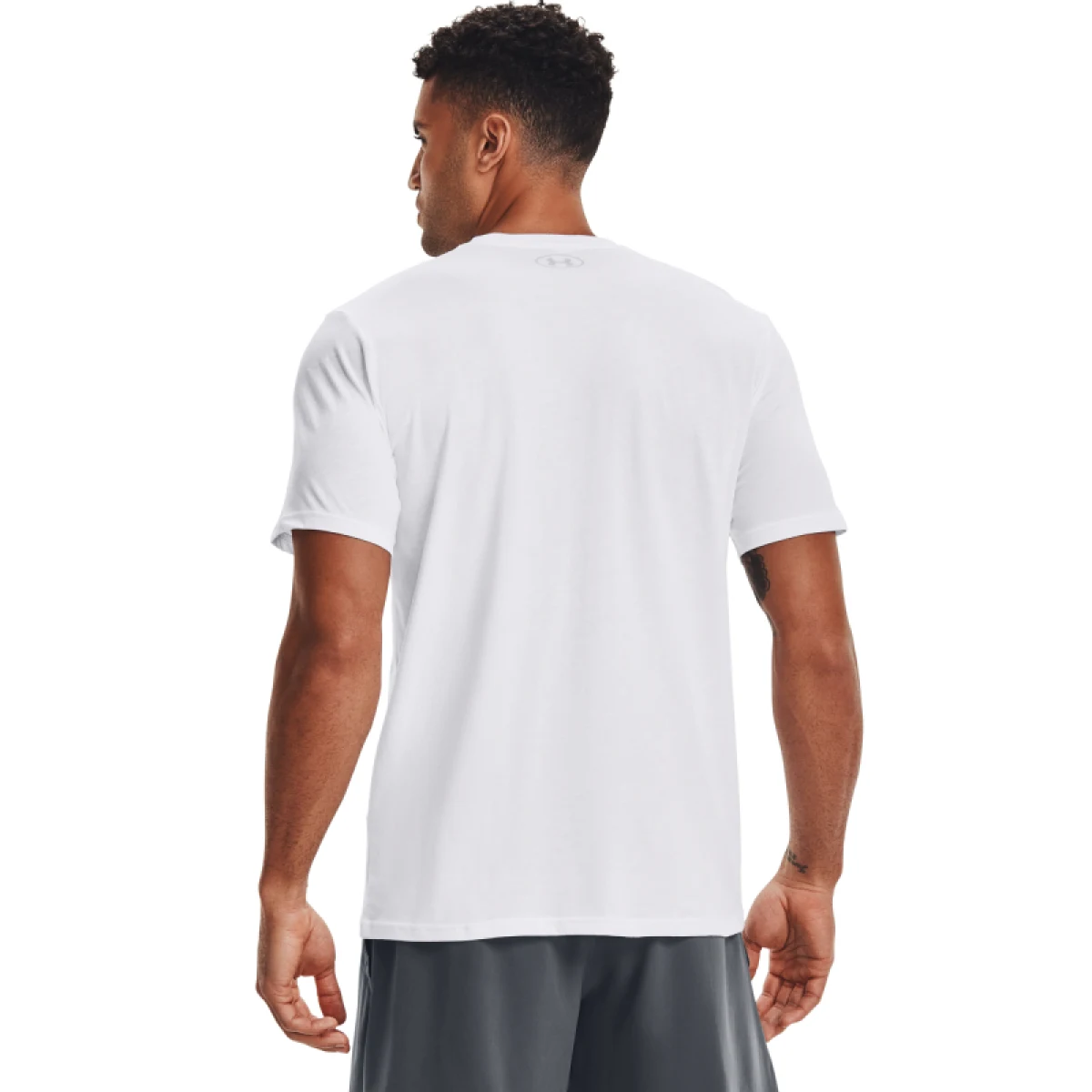 Pánske tričko s krátkym rukávom UNDER ARMOUR UA TEAM ISSUE WORDMARK SS-WHT · záber 3