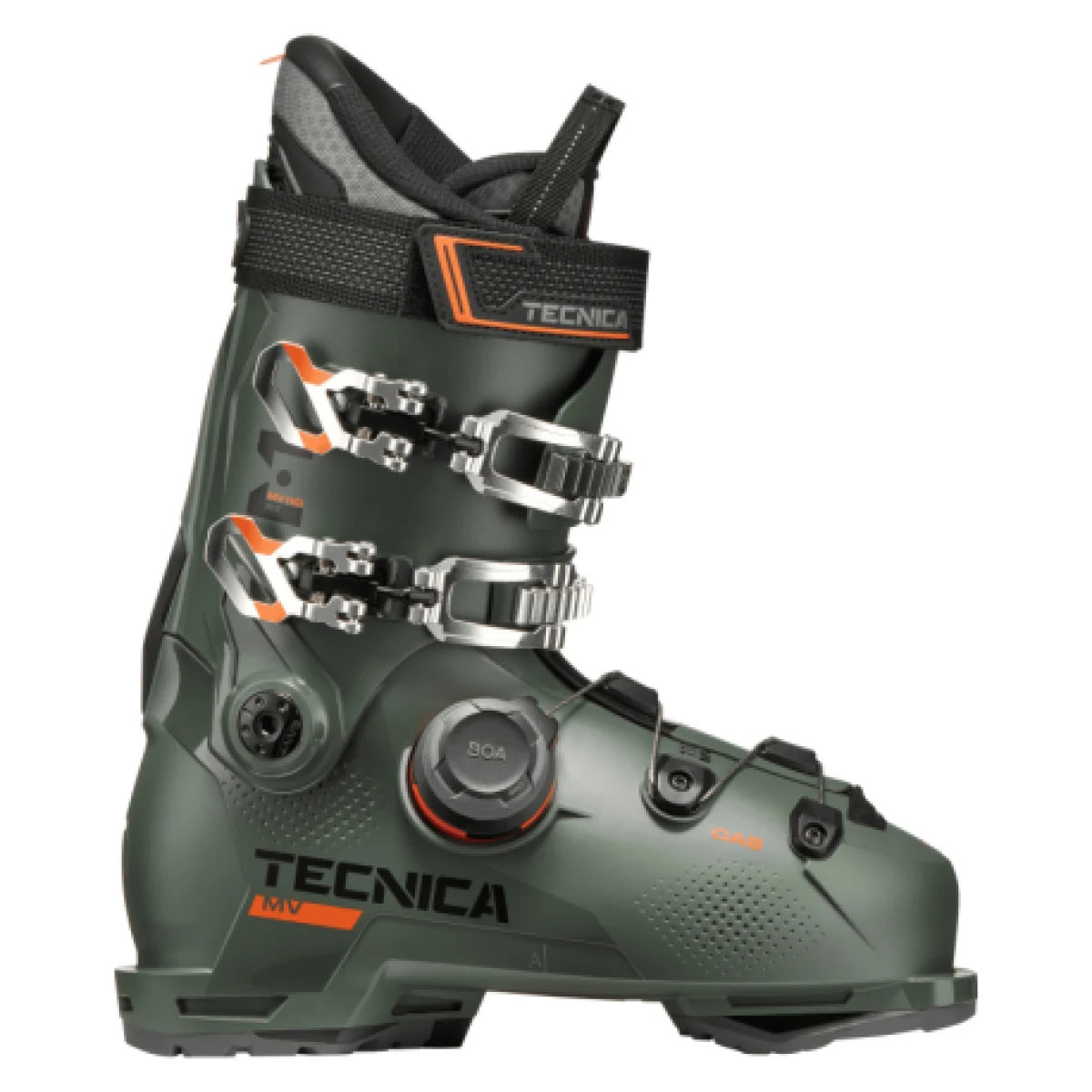 Pánske lyžiarky na zjazdovku - on piste TECNICA Mach BOA MV 110 RT GW, progressive green · záber 1