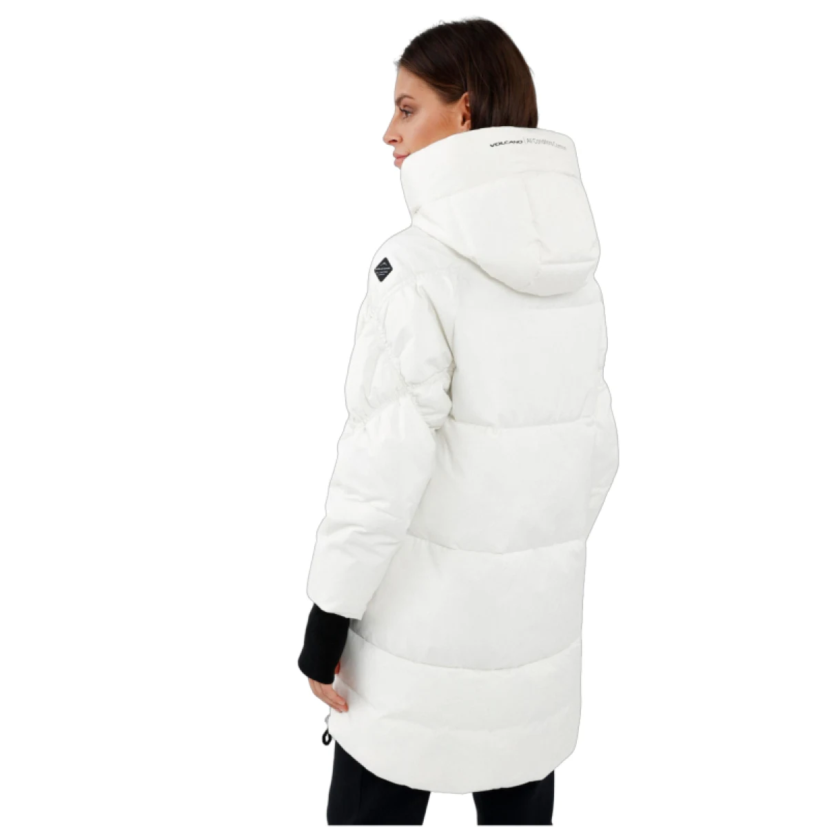 Dámska bunda VOLCANO J-FROZEN-101-CREAM · záber 2