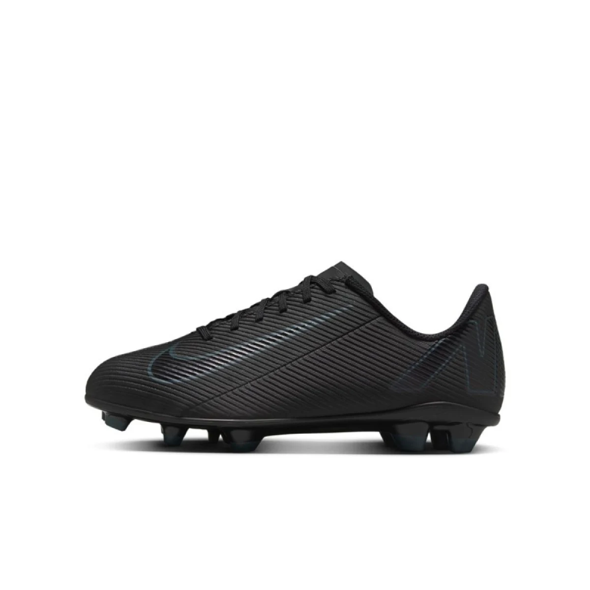 Chlapčenské futbalové kopačky outdoorové NIKE Mercurial Vapor 16 Club Jr FG MG black deep jungle black · záber 2