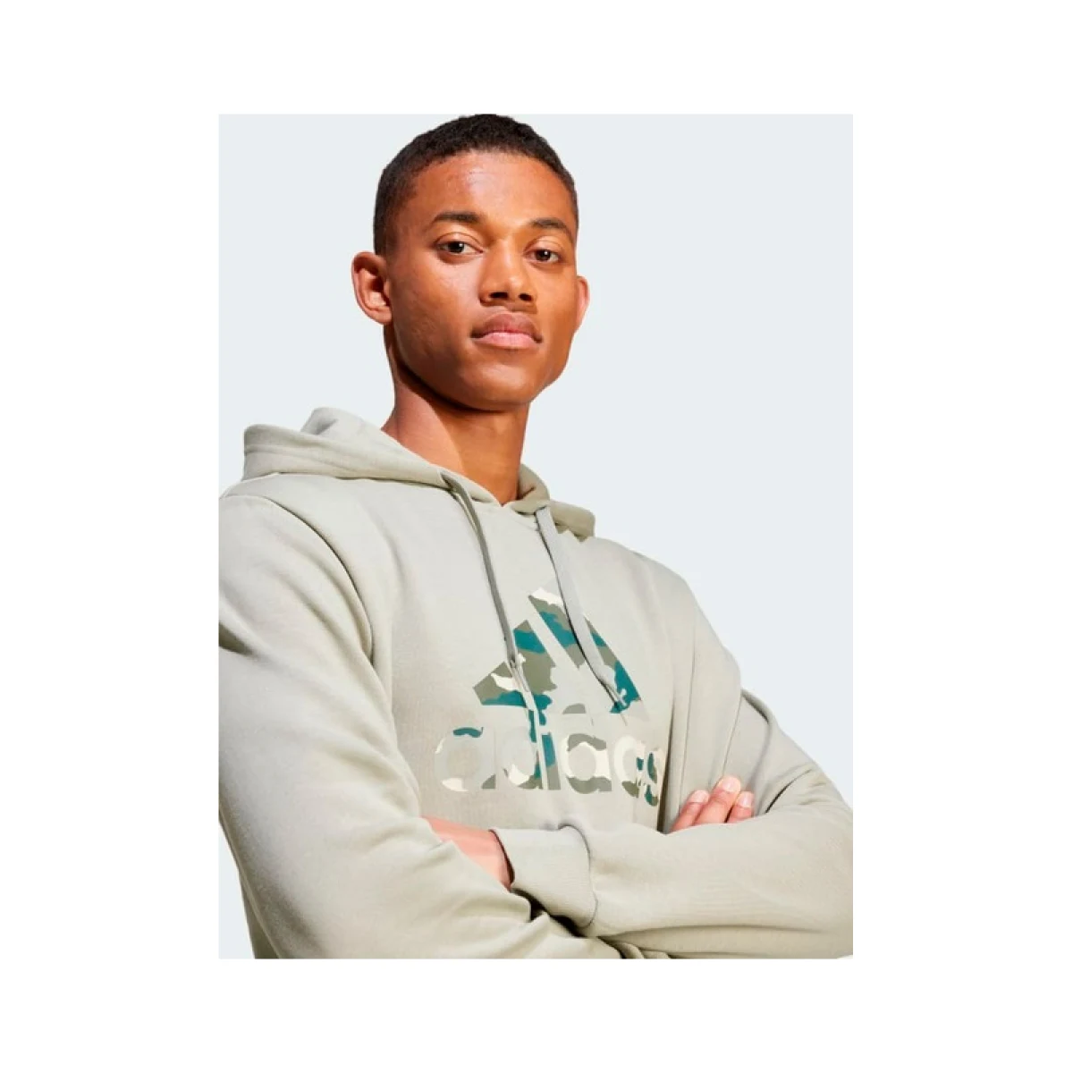 Pánska zateplená mikina s kapucňou ADIDAS M CAMO H-IY0740-Green · záber 5