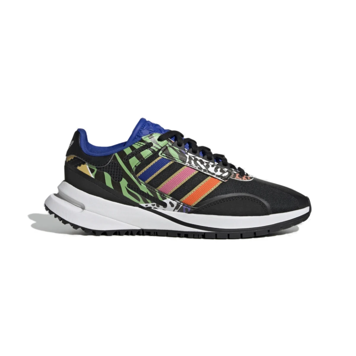 Dámska rekreačná obuv ADIDAS ORIGINALS Valerance core black true orange bold blue · záber 2