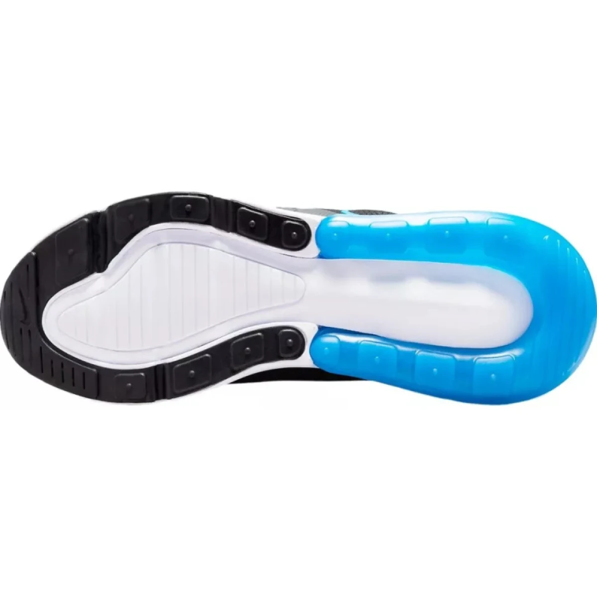 Pánska rekreačná obuv NIKE Air Max 270 anthracite black white photo blue · záber 4