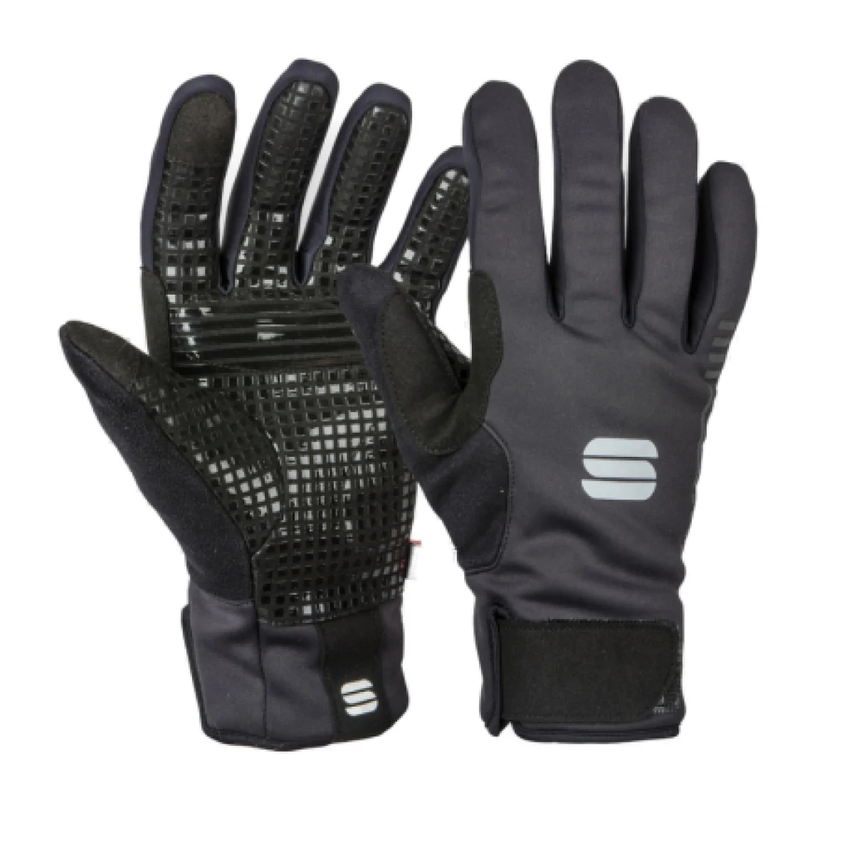 Pánske cyklistické rukavice SPORTFUL Sottozero gloves, black · záber 1