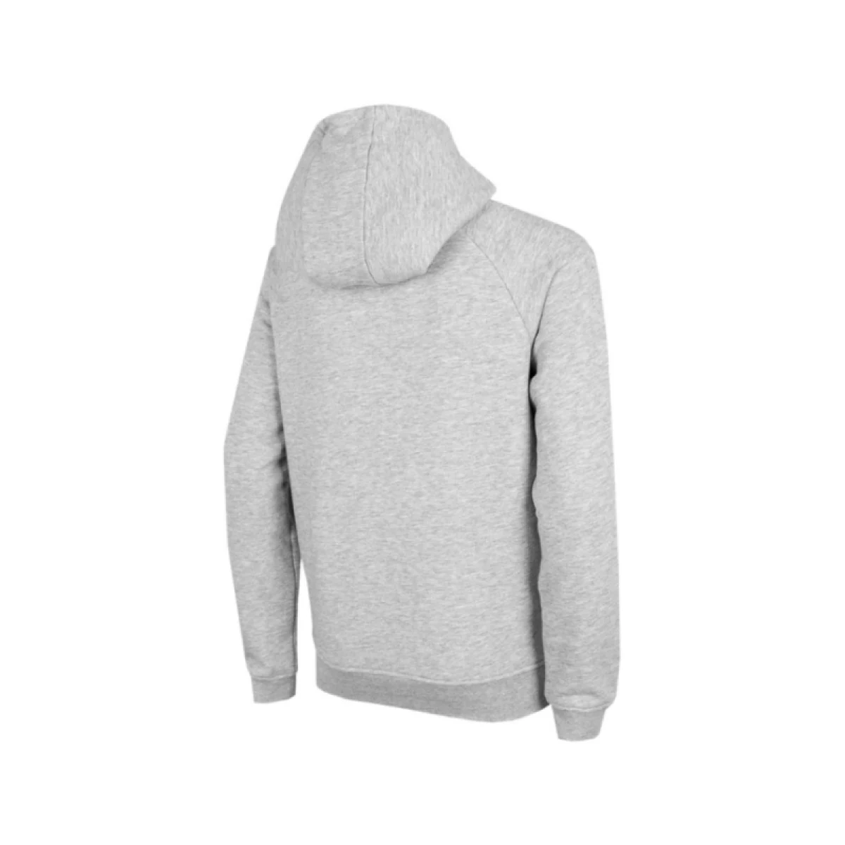Dievčenská mikina s kapucňou 4F JUNIOR GIRLS SWEATSHIRT JBLD002-25M-GREY MELANGE · záber 3