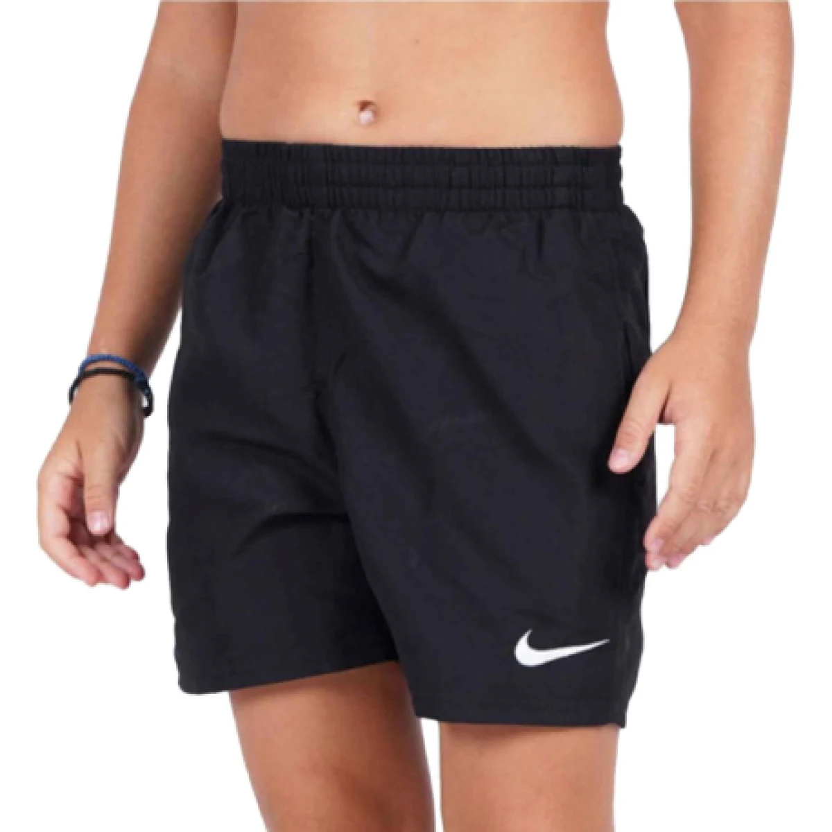 Chlapčenské plavky NIKE SWIM 4 inch VOLLEY SHORT BLACK-BLACK · záber 1