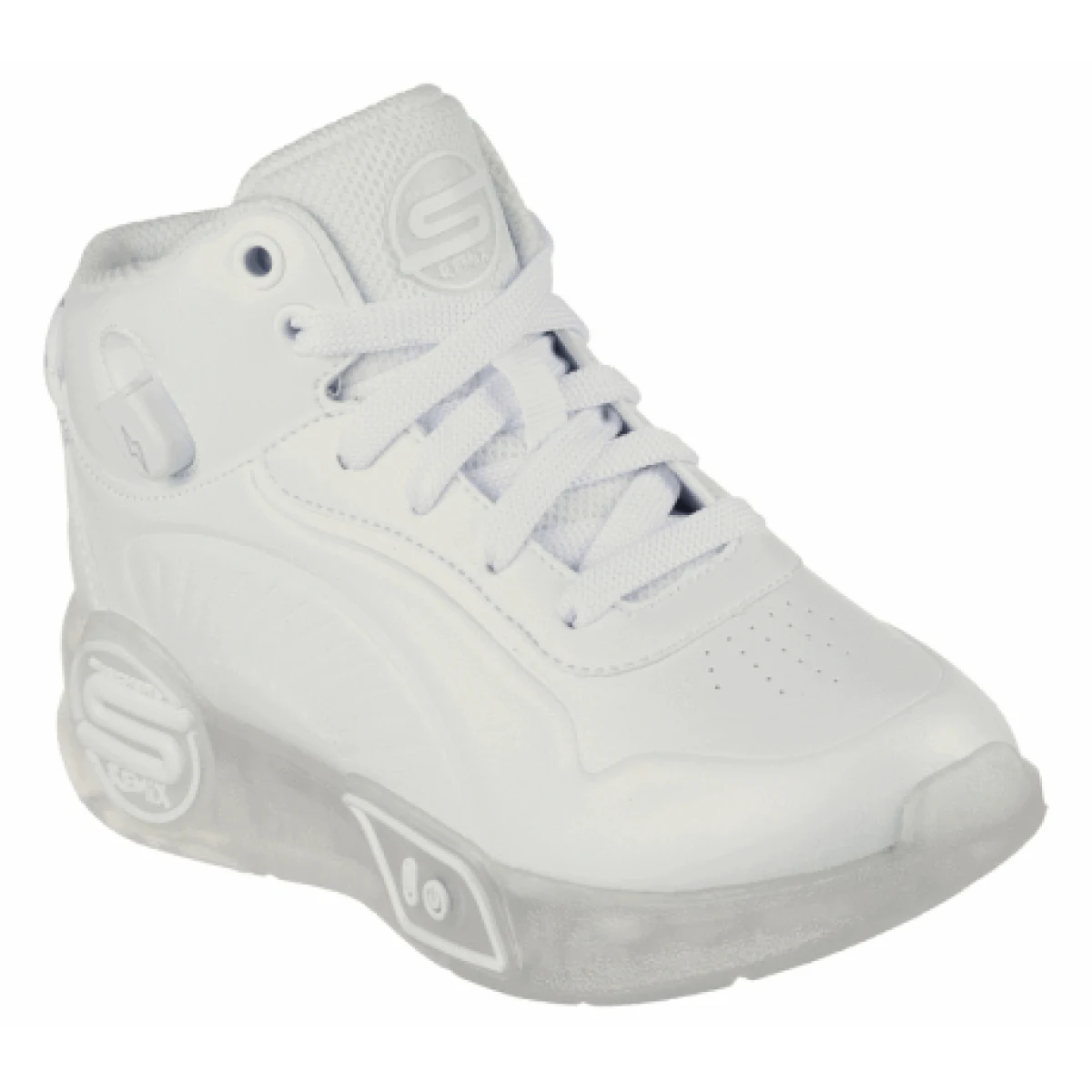 Dievčenská rekreačná obuv SKECHERS S Lights Remix white · záber 1