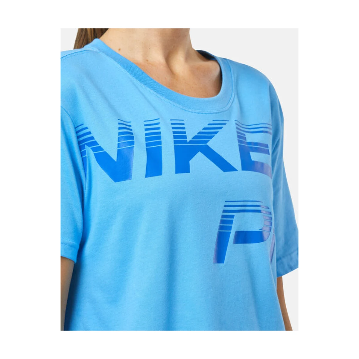 Dámske tréningové tričko s krátkym rukávom NIKE PRO W GRX SS-FQ4985-412-UNIVERSITY BLUE · záber 5