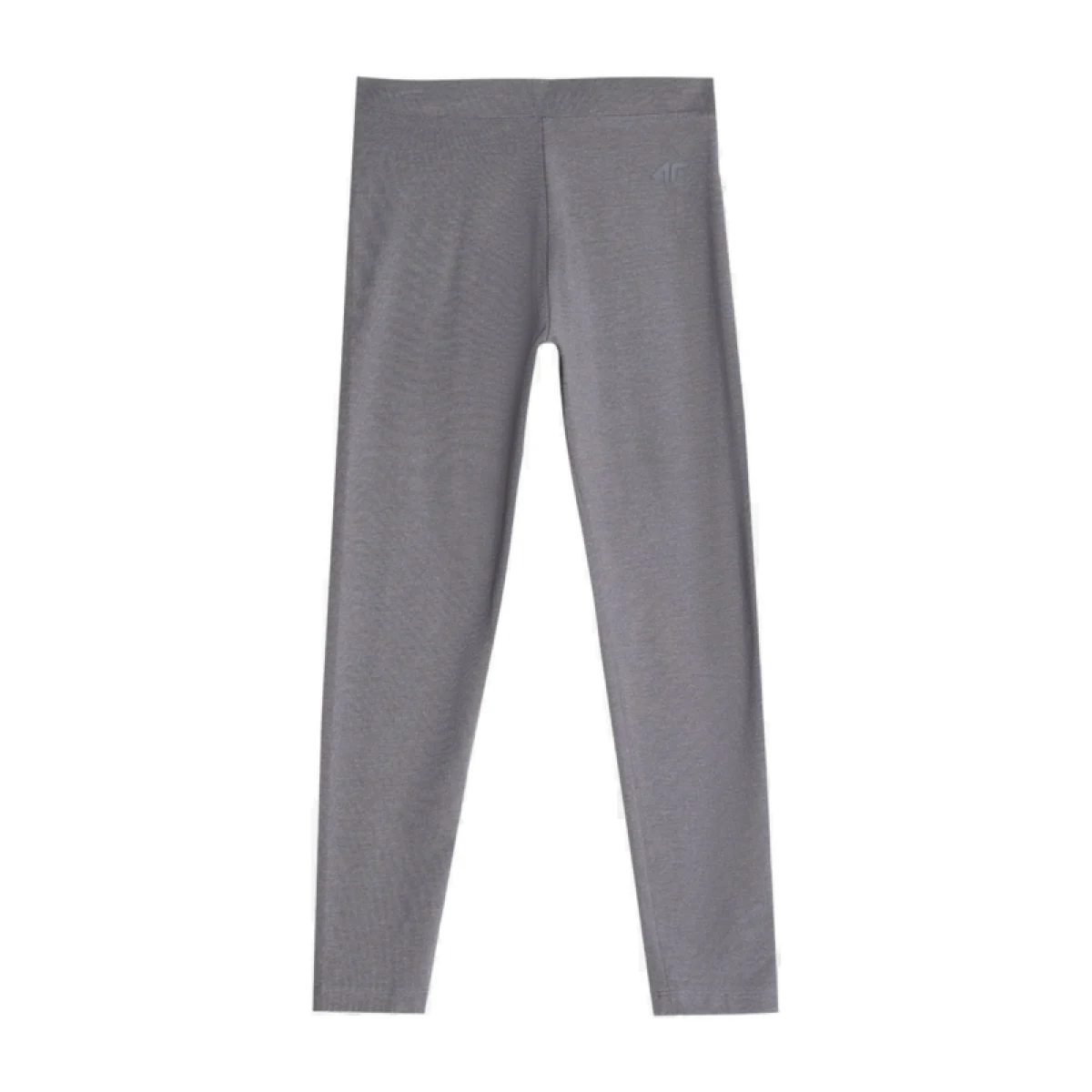 Dievčenské legíny 4F JUNIOR TIGHTS-JAW23TTIGF093-23M-DARK GREY MELANGE · záber 4