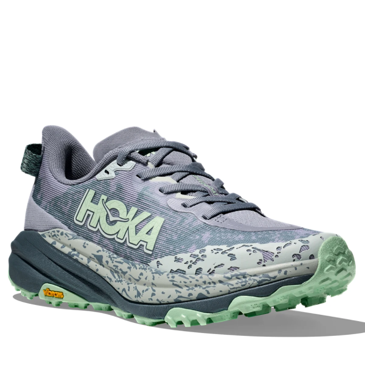 Dámska bežecká trailová obuv HOKA Speedgoat 6 W moonlight thunder cloud · záber 3
