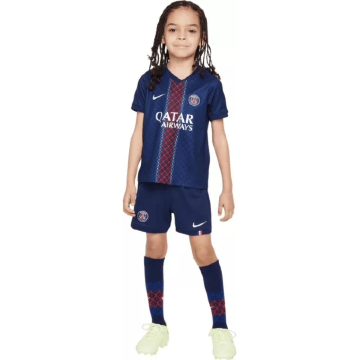 Chlapčenský futbalový set oblečenia NIKE QATAR AIRWAYS PSG LK NK DF KIT STAD HM · záber 1