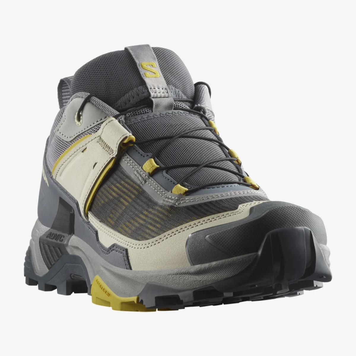 Pánska nízka turistická obuv SALOMON X Ultra 5 M monument turbulence spicy mustard · záber 3