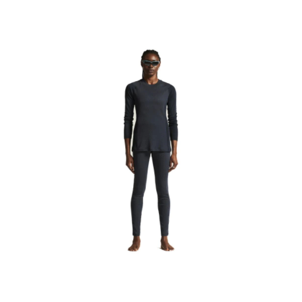 Dámske termoprádlo vrchný a spodný diel CRAFT CORE WARM BASELAYER SET W-375395-Blues DK Navy · záber 1