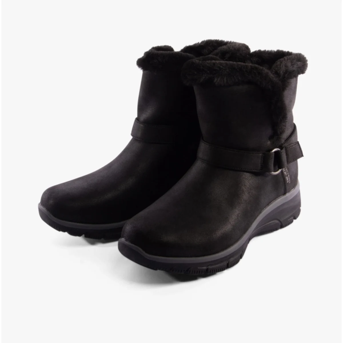 Dámske členkové zimné topánky SKECHERS Easy Going Dreamer black black · záber 3