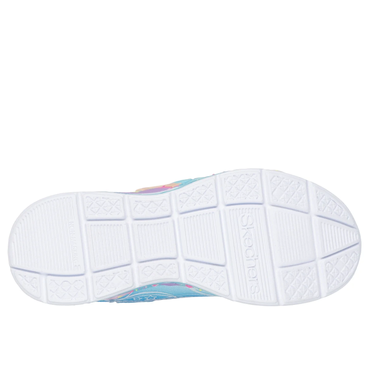 Dievčenská rekreačná obuv SKECHERS S Lights Mermaid Dreams K blue · záber 5