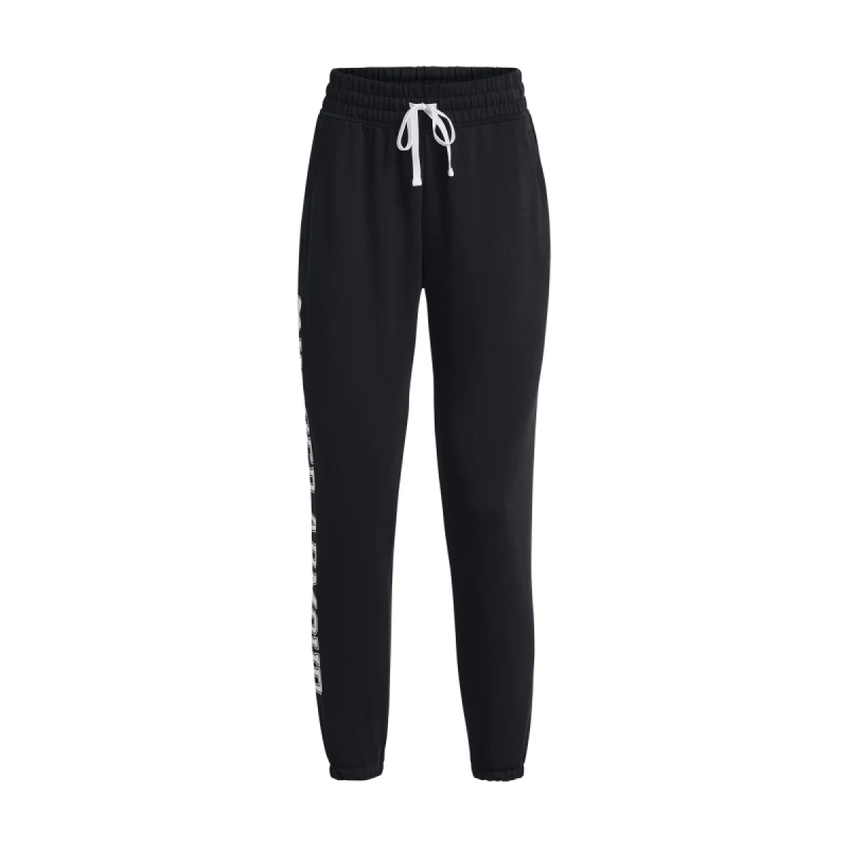 Dámske tepláky UNDER ARMOUR UA Rival Terry Graphic Jogr-BLK · záber 5