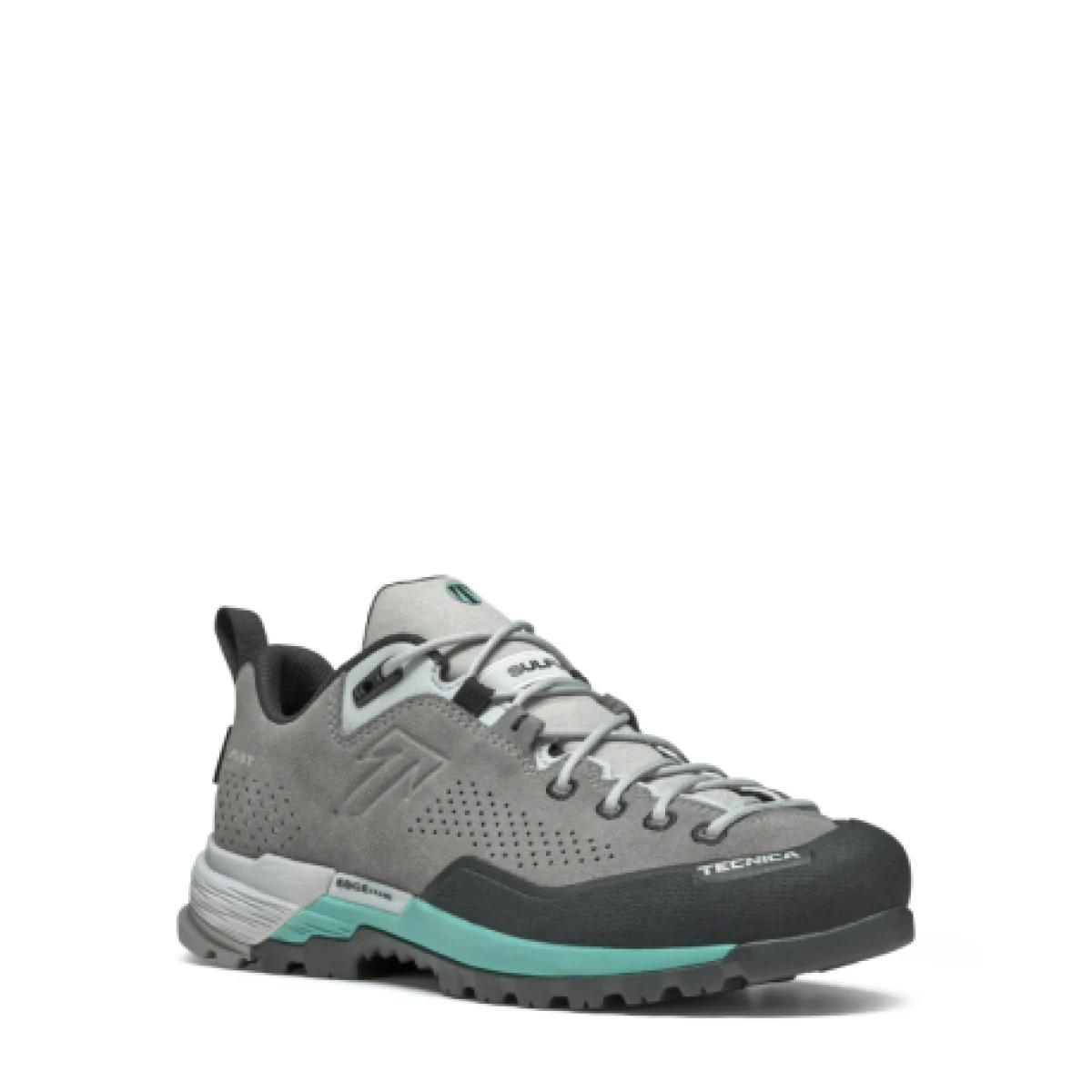 Dámska nízka turistická celokožená obuv TECNICA Sulfur GTX Ws, grey light petrol · záber 1