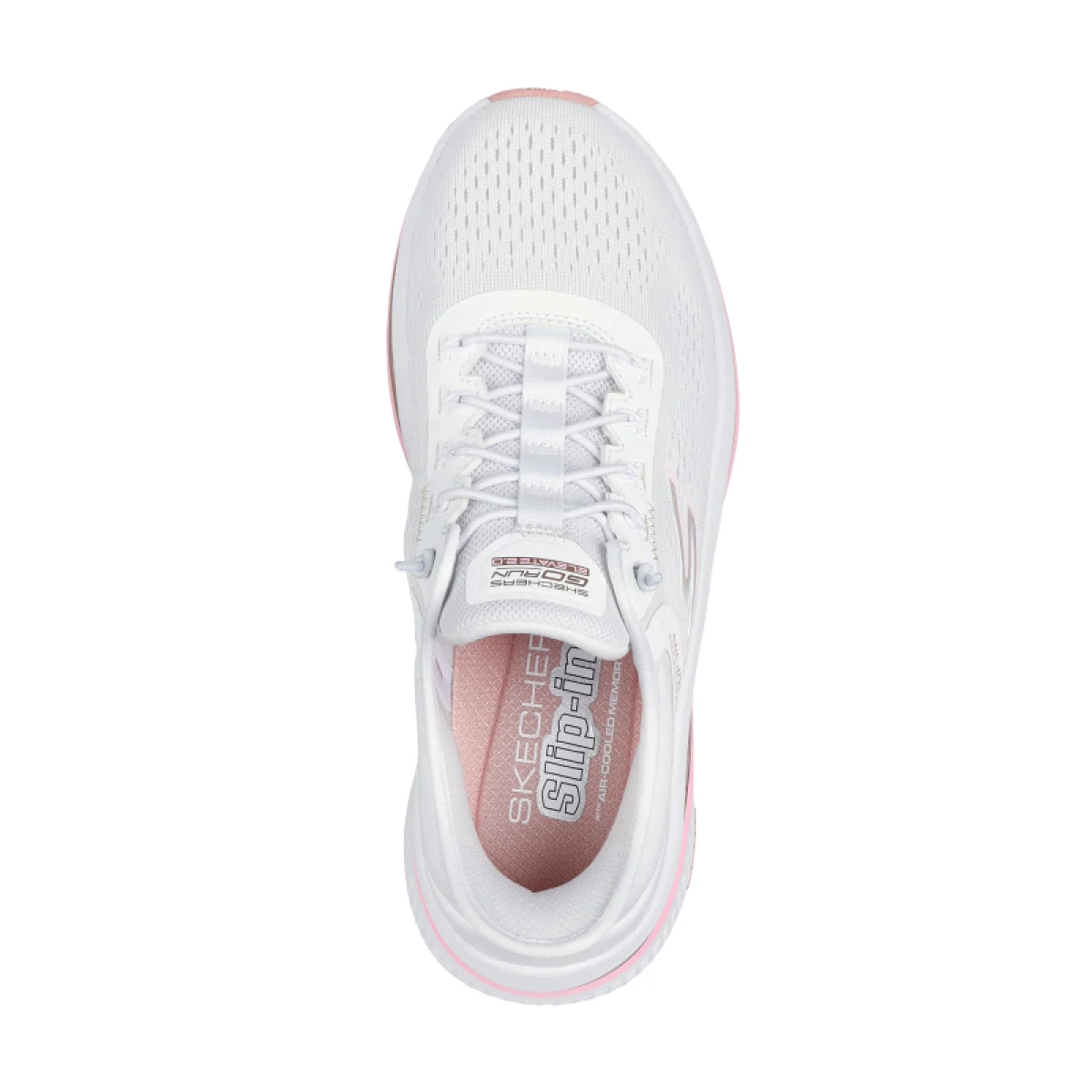 Dámska rekreačná obuv SKECHERS Go Run Elevate 2.0 Slip-Ins W white pink · záber 4