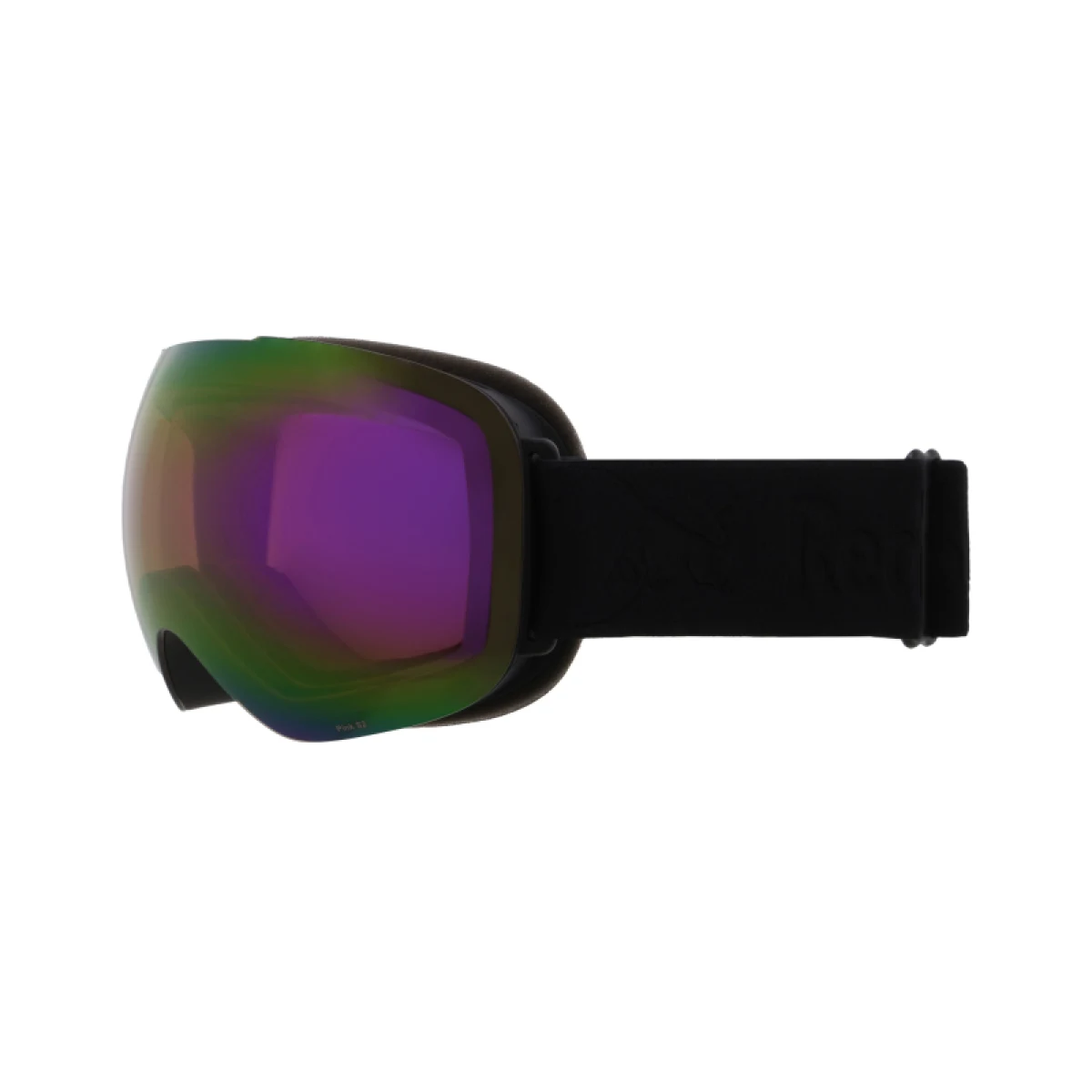 Lyžiarske okuliare RED BULL SPECT BENT-08PU2, black orange with purple mirror · záber 2