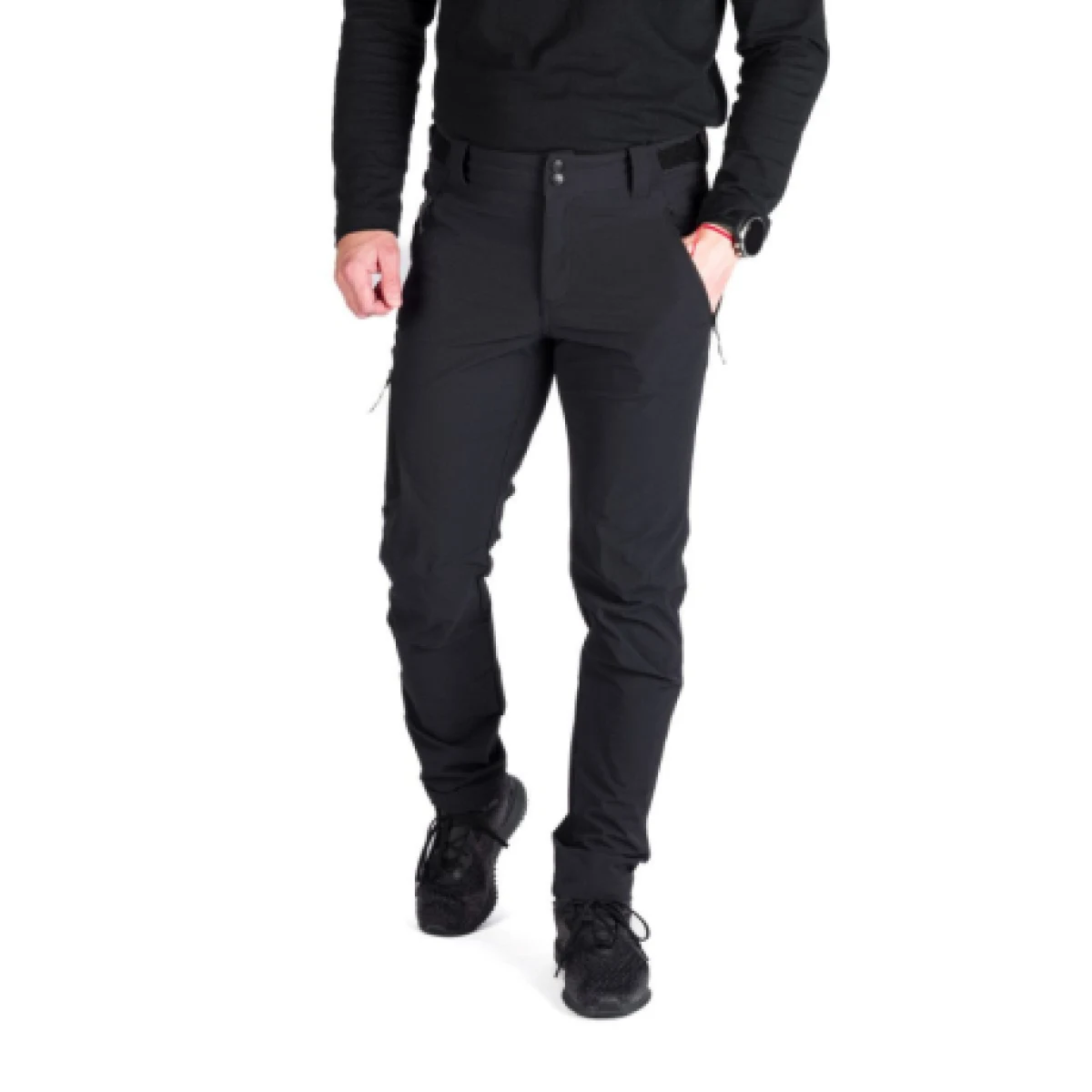Pánske turistické nohavice NORTHFINDER MASSIMILIANO-269black · záber 1