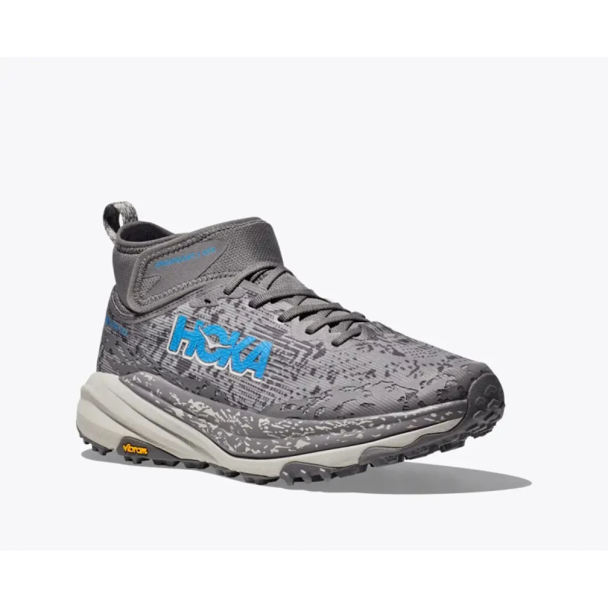 Pánska bežecká trailová obuv HOKA Speedgoat 6 Mid GTX satellite grey stardust · záber 3